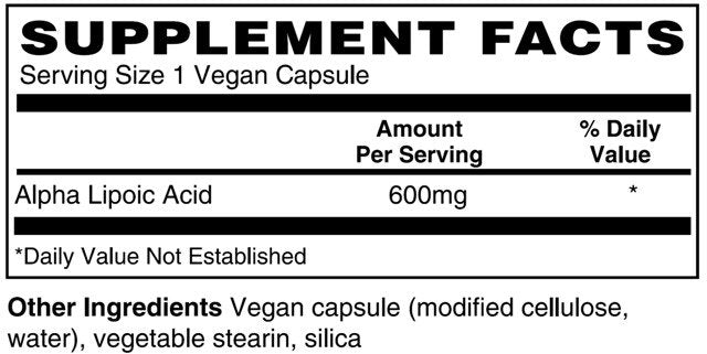 Alpha Lipoic Optimal Wellness (Clinical Strength)