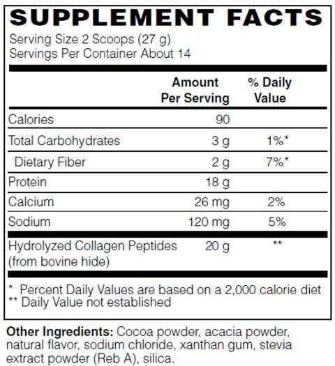 Hydrolyzed Collagen (Chocolate)