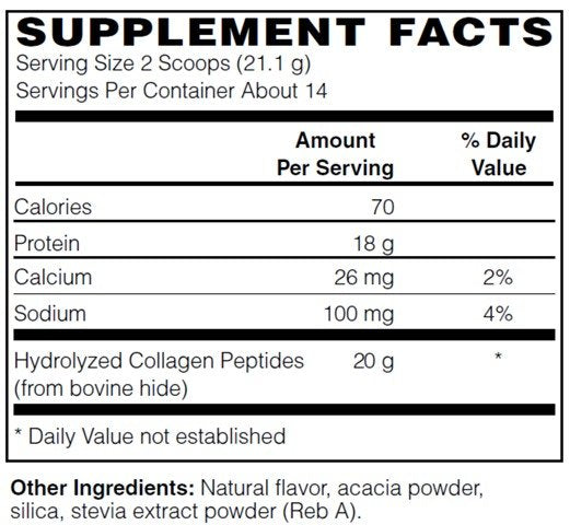 Hydrolyzed Collagen (Vanilla)