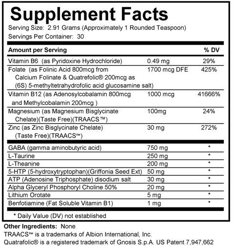 NeuroVitality Formula Powder
