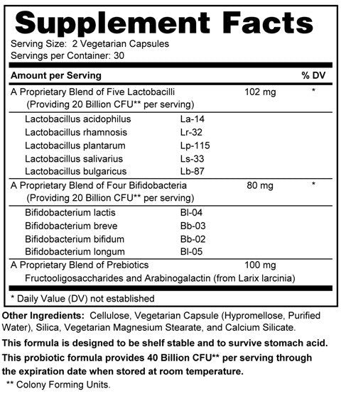 Probiotic RX 40