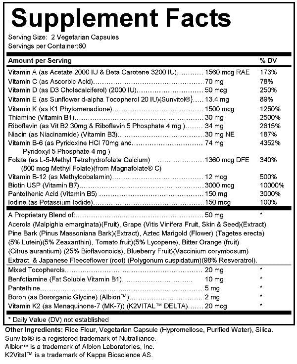 Super Methylated Multivitamin