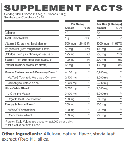 Ultimate Pre-Workout Blend
