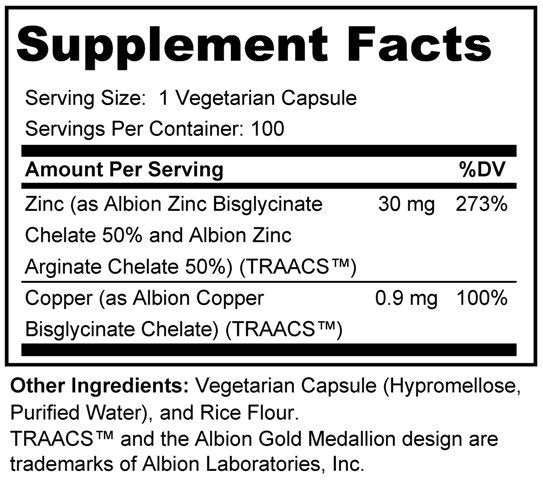 Zinc Complex Plus Copper